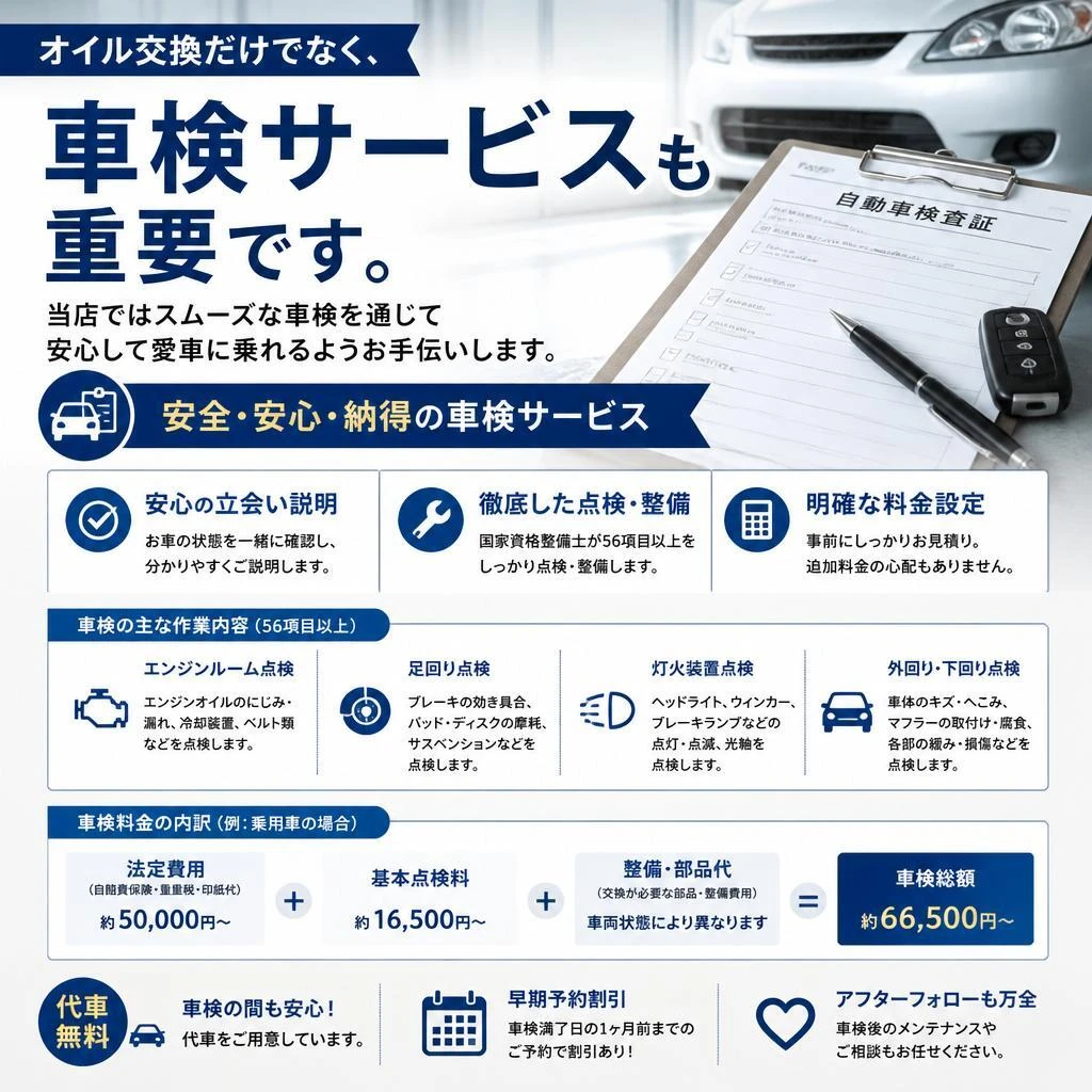 車検サービスのご案内