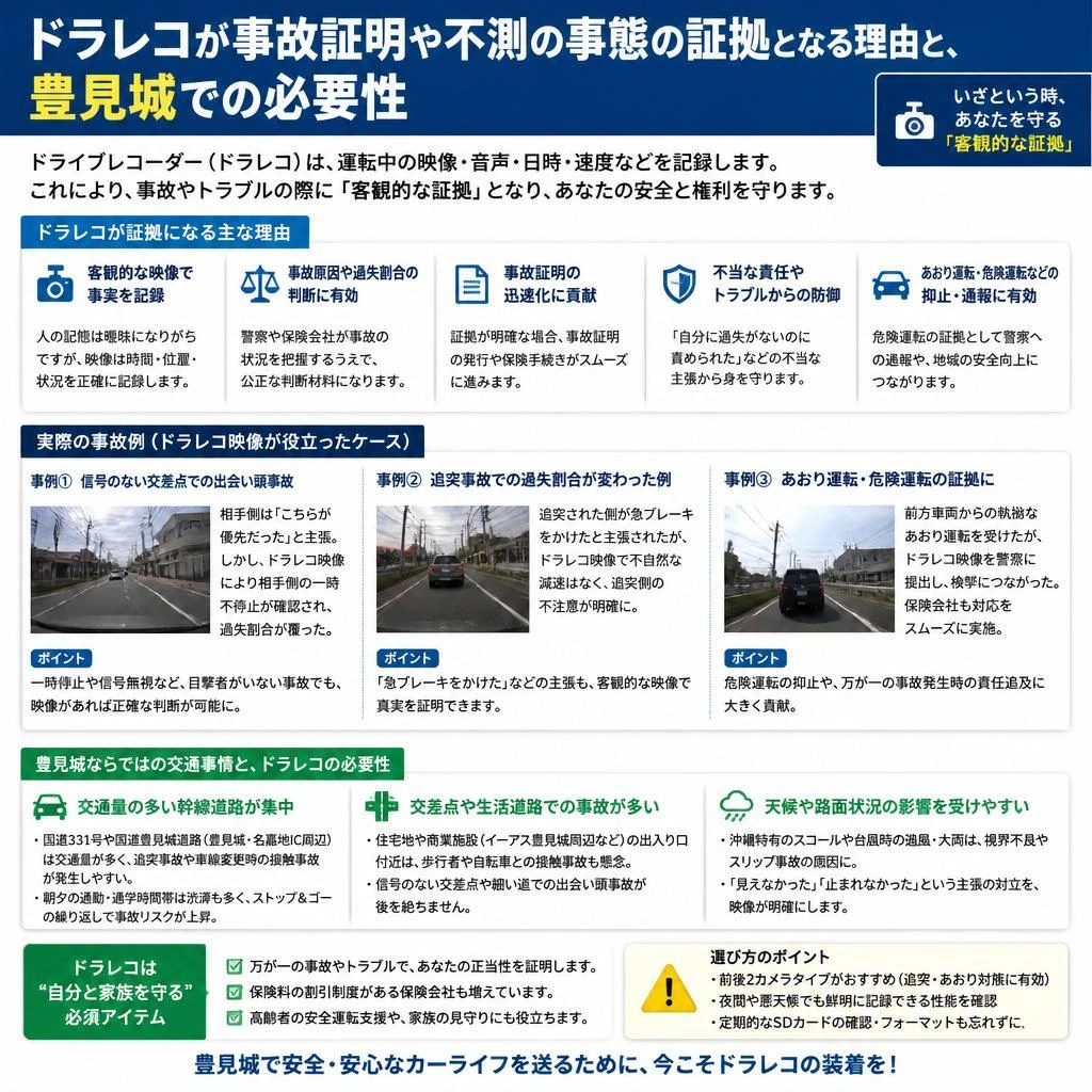なぜドラレコが必要なのか？