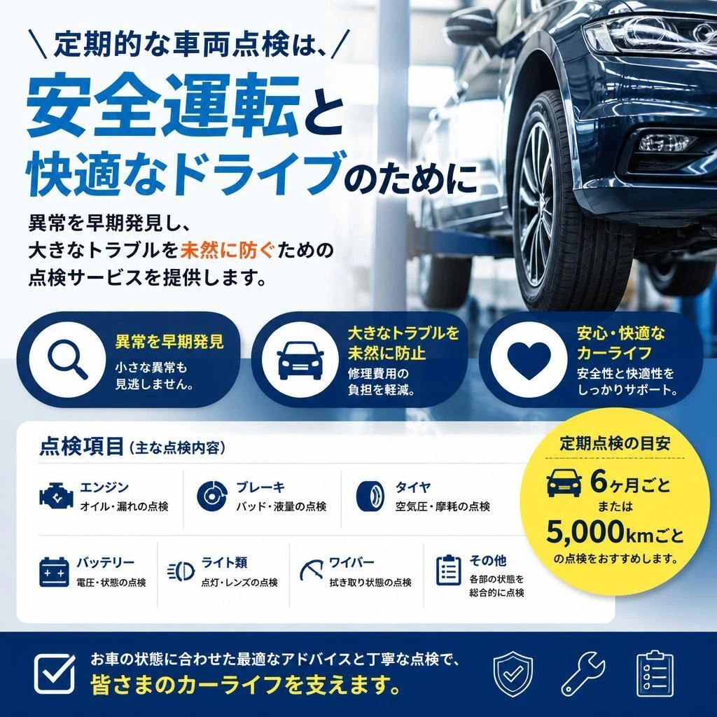 車両点検の重要性