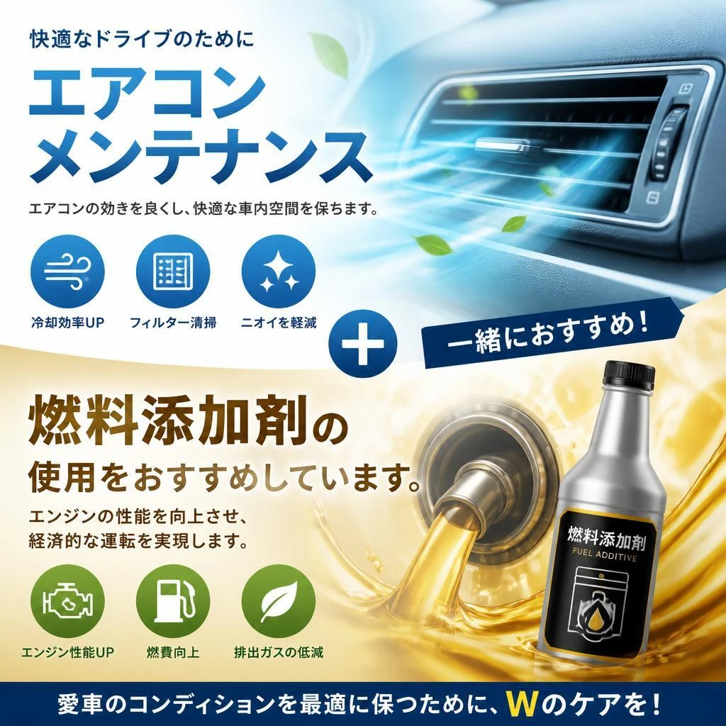 4. 燃料添加剤でエンジン性能向上