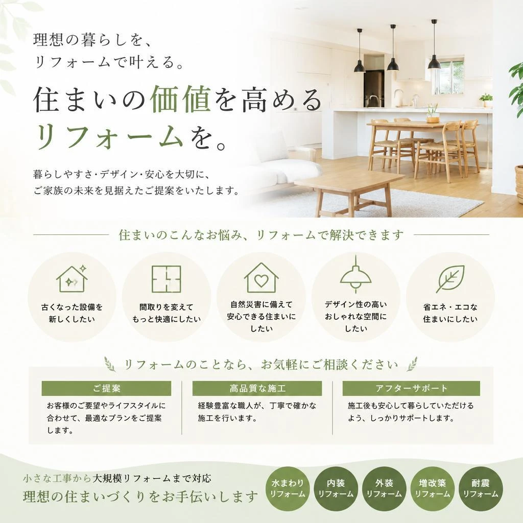 豊見城での信頼のサービス