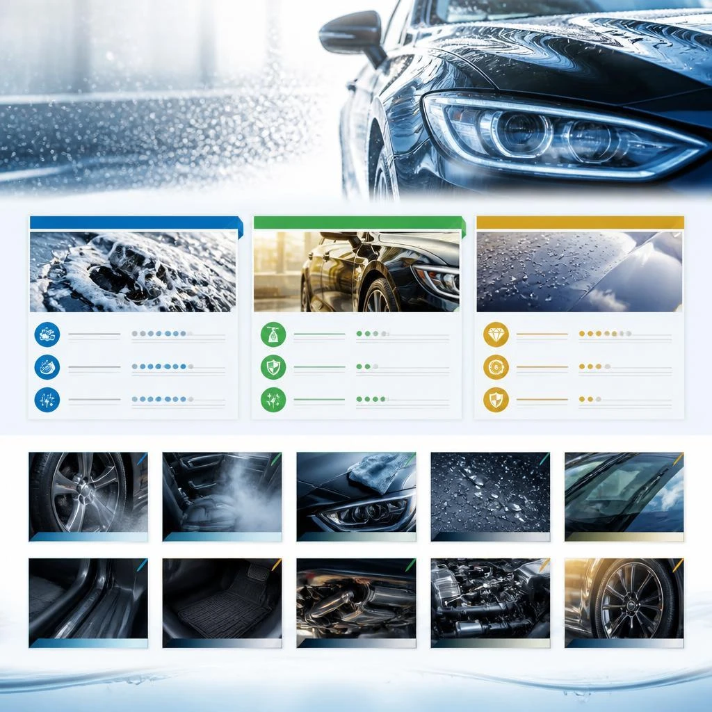 4. 洗車パックで愛車をピカピカに